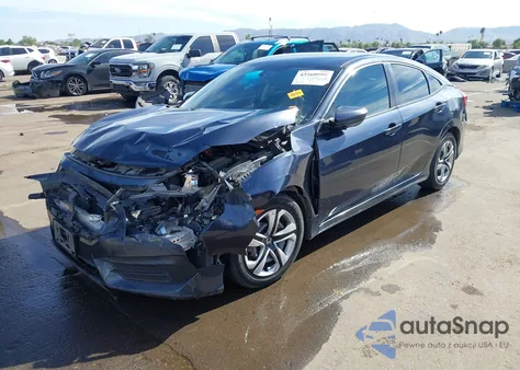 2017 Honda Civic Lx z USA, uszkodzony, nr VIN 2HGFC2F59HH563735